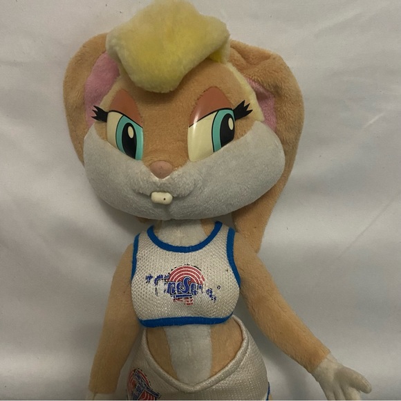 1996 vintage 16" Lola Bunny Poseable Plush Doll Bugs Bunny Girlfriend Space Jam - Picture 2 of 9